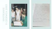 Zdjęcie kolorowe, fragment prezentacji Dorota Terakowska w Bibliotece w Połańcu